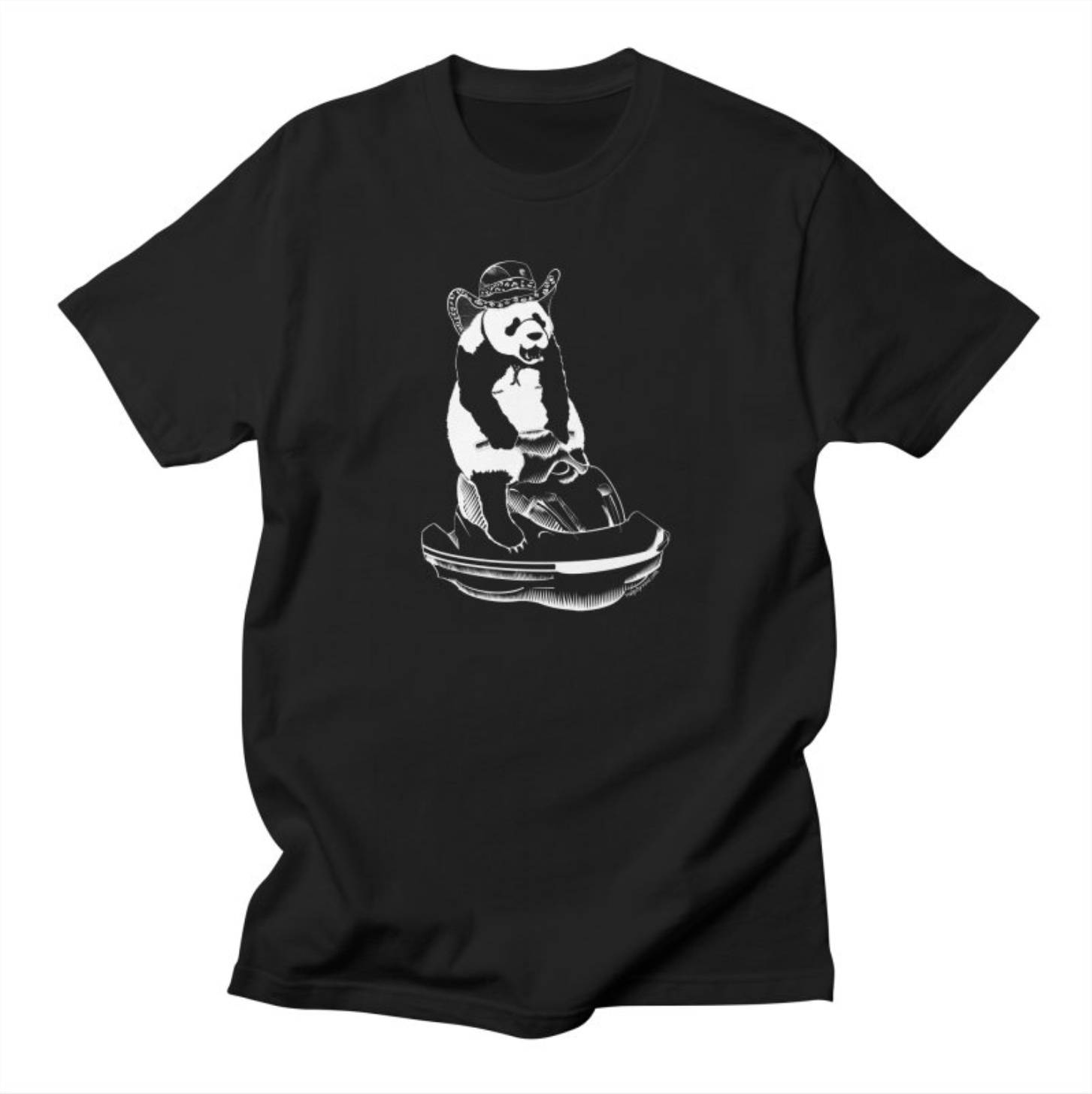 Bitchin’ Panda Jetski Men’s T-shirt